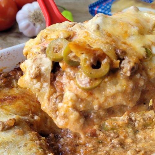 Lasanha de carne moída