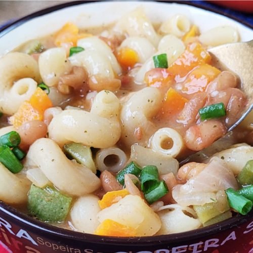 Minestrone de feijão
