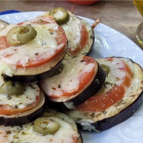 Berinjela com tomate