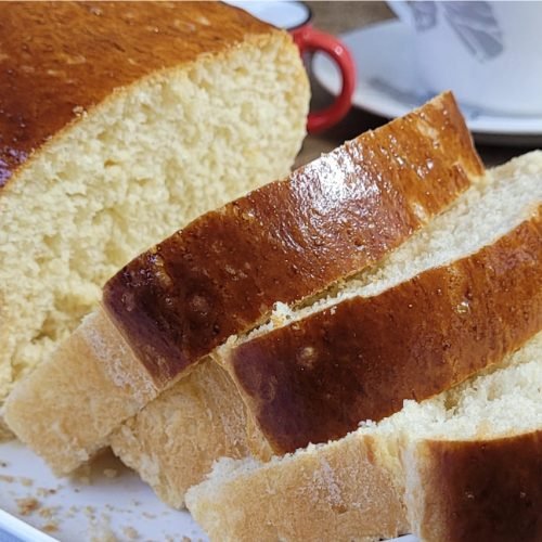 Pão de forma caseiro